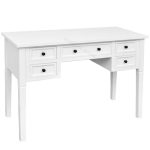 Mobilya Baba Modern Country Beyaz Çalışma Masası – 145 cm